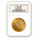 1904 $20 Liberty Gold Double Eagle MS-60 NGC