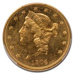 1904 $20 Liberty Gold Double Eagle MS-63 PL PCGS