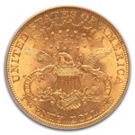 1904 $20 Liberty Gold Double Eagle MS-64 PCGS CAC
