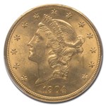 1904 $20 Liberty Gold Double Eagle MS-64 PCGS CAC