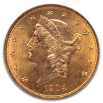 1904 $20 Liberty Gold Double Eagle MS-65 NGC