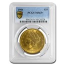 1904 $20 Liberty Gold Double Eagle MS-65+ PCGS