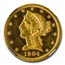 1904 $5 Liberty Gold Half Eagle PF-64 Cameo NGC CAC