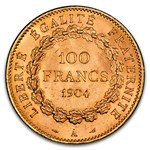 1904-A France Gold 100 Francs MS-64 PCGS