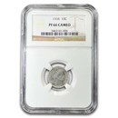 1904 Barber Dime PF-66 Cameo NGC