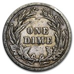 1904 Barber Dime XF