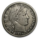 1904 Barber Half Dollar Fine