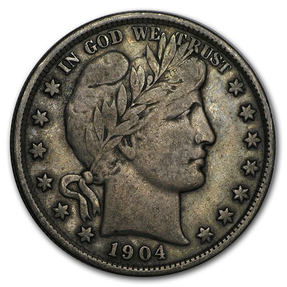 1904 Barber Half Dollar VF 1904 Barber Half Dollar VF