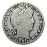 1904 Barber Half Dollar VG