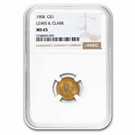 1904 Gold $1.00 Lewis and Clark Commem MS-65 NGC