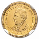 1904 Gold $1.00 Lewis and Clark MS-66 NGC