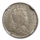 1904-H Canada Newfoundland Silver 5 Cents Edward VII MS-62 NGC 1904-H Canada Newfoundland Silver 5 Cents Edward VII MS-62 NGC
