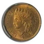 1904 Indian Head Cent MS-65 PCGS (Red/Brown)