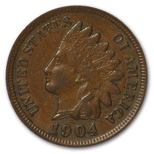 1904 Indian Head Cent XF