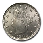 1904 Liberty Head V Nickel MS-64 NGC