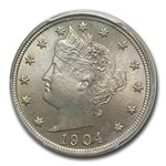 1904 Liberty Head V Nickel MS-65+ PCGS