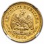 1904 Mo M Mexico Gold 5 Pesos MS-62 NGC