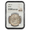 1904 Morgan Dollar AU-53 NGC