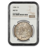 1904 Morgan Dollar AU-53 NGC