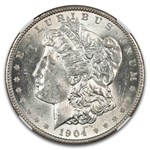 1904 Morgan Dollar MS-62 NGC