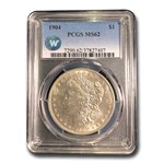 1904 Morgan Dollar MS-62 PCGS