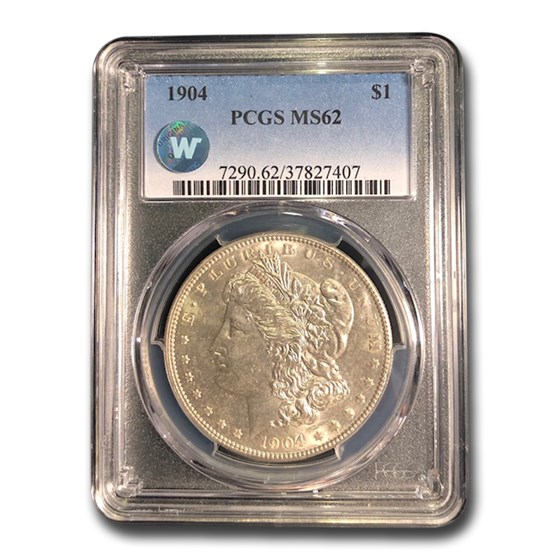 1904 Morgan Dollar MS-62 PCGS 1904 Morgan Dollar MS-62 PCGS