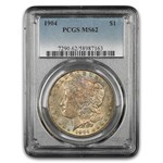 1904 Morgan Dollar MS-62 PCGS