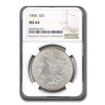 1904 Morgan Dollar MS-64 NGC