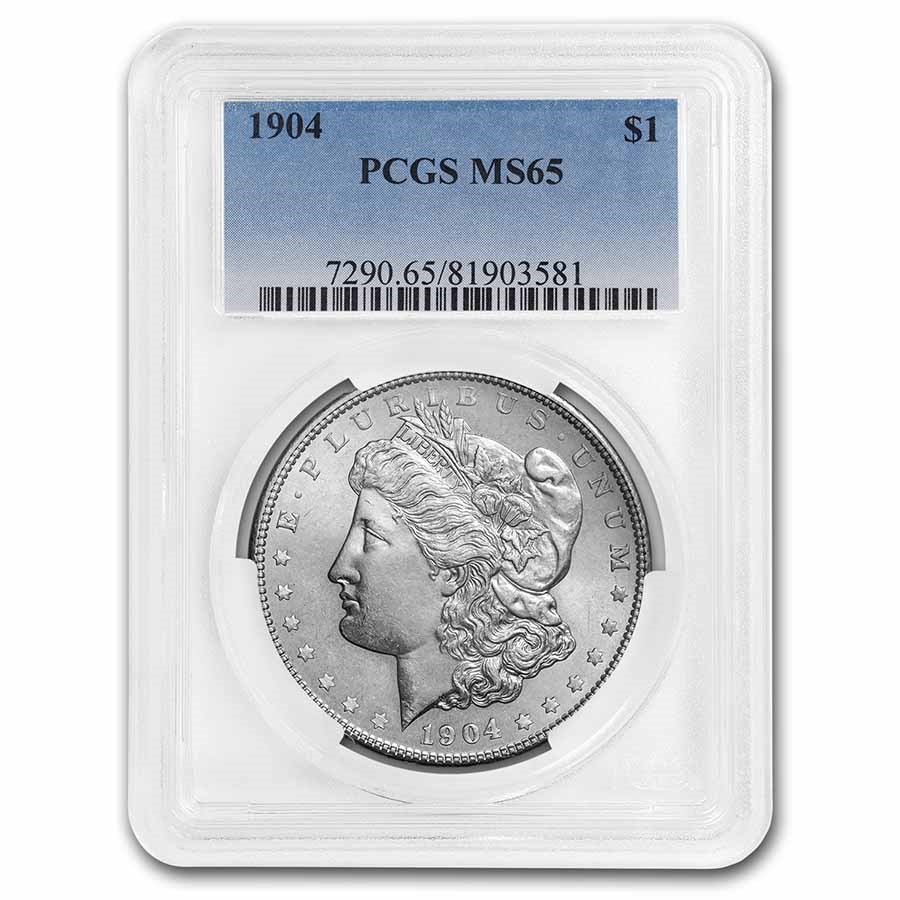 1904 Morgan Dollar MS-65 PCGS