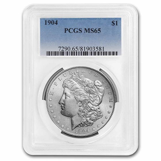 1904 Morgan Dollar MS-65 PCGS 1904 Morgan Dollar MS-65 PCGS
