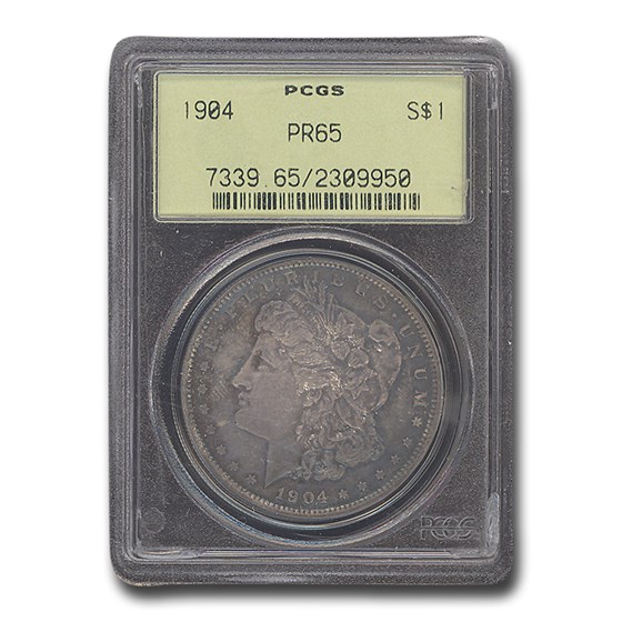 1904 Morgan Dollar PR-65 PCGS 1904 Morgan Dollar PR-65 PCGS