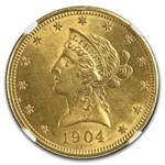 1904-O $10 Liberty Gold Eagle MS-62 NGC