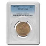 1904-O $10 Liberty Gold Eagle MS-62 PCGS