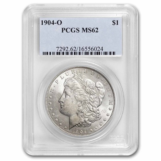 1904-O Morgan Dollar MS-62 PCGS 1904-O Morgan Dollar MS-62 PCGS