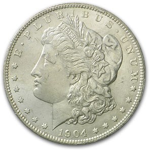 1904-O Morgan Dollar MS-62 (VAM-4B, Rusty Fish Hook) 1904-O Morgan Dollar MS-62 (VAM-4B, Rusty Fish Hook)