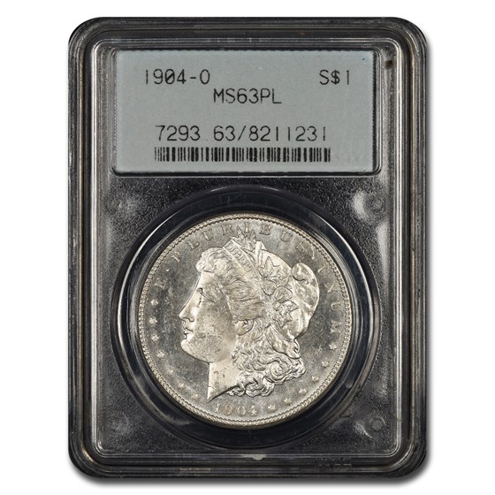 1904-O Morgan Dollar MS-63 PL PCGS 1904-O Morgan Dollar MS-63 PL PCGS