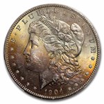 1904-O Morgan Dollar MS-64 PCGS (Beautifully Toned)