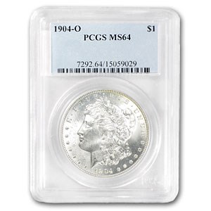 1904-O Morgan Dollar MS-64 PCGS (VAM-28A, Trigger Super Clashed) 1904-O Morgan Dollar MS-64 PCGS (VAM-28A, Trigger Super Clashed)