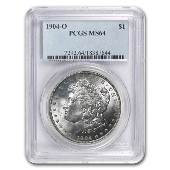 1904-O Morgan Dollar MS-64 PCGS 1904-O Morgan Dollar MS-64 PCGS
