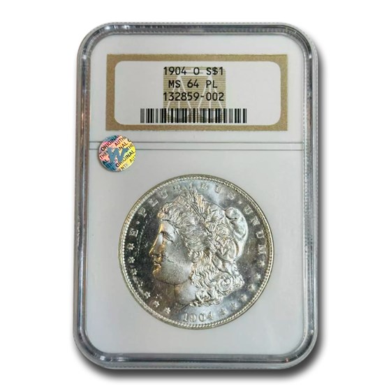 1904-O Morgan Dollar MS-64 PL NGC 1904-O Morgan Dollar MS-64 PL NGC