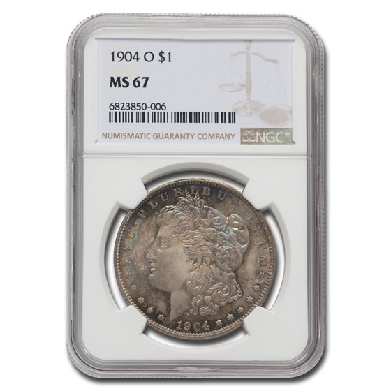 1904-O Morgan Dollar MS-67 NGC