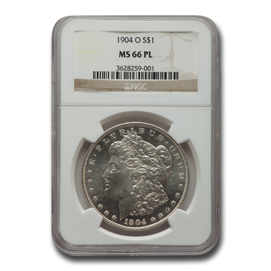 1904-O Morgan Dollar PL MS-66 NGC 1904-O Morgan Dollar PL MS-66 NGC