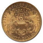1904-S $20 Liberty Gold Double Eagle MS-64 NGC (CAC)