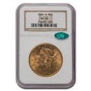 1904-S $20 Liberty Gold Double Eagle MS-64 NGC (CAC)