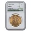 1904-S $20 Liberty Gold Double Eagle MS-65 NGC (Green Label)