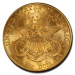 1904-S $20 Liberty Gold Double Eagle MS-66 PCGS