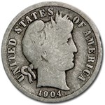 1904-S Barber Dime Good