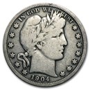 1904-S Barber Half Dollar Fine