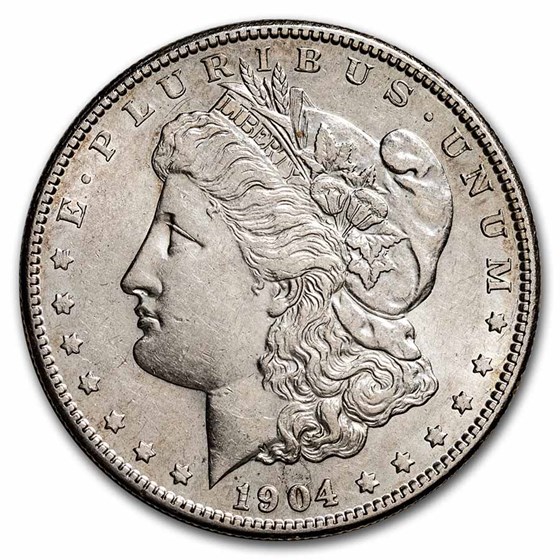 1904-S Morgan Dollar AU-55 1904-S Morgan Dollar AU-55