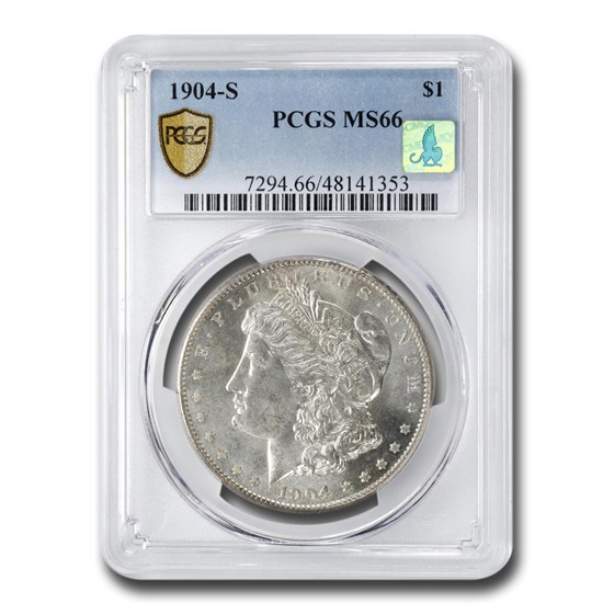 1904-S Morgan Dollar MS-66 PCGS 1904-S Morgan Dollar MS-66 PCGS
